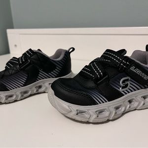 Skechers sport light up toddler shoe size 8